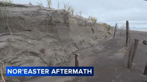 Bão Nor’easter Gây Thiệt Hại, Xói Lở Rộng Dọc Bờ Biển Jersey