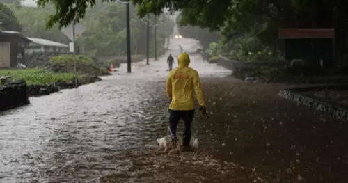 Hawaii chịu đựng “mệt mỏi vì bão” khi Nolo đe dọa sau các cơn bão khác