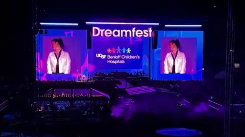 Usher và Gwen Stefani biểu diễn tại đại nhạc hội Dreamfest gây quỹ cho bệnh viện nhi