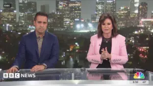Khoảnh khắc các phát thanh viên NBC xác nhận trực thăng của họ gặp nạn tại Los Angeles