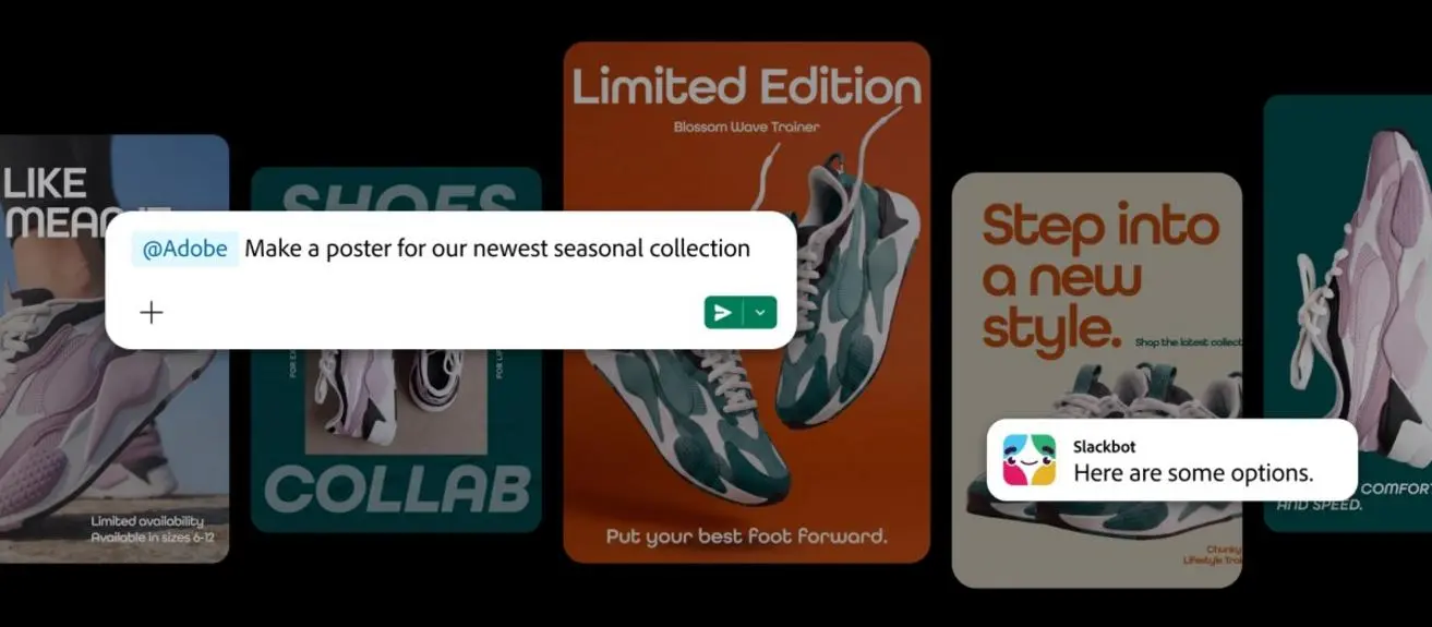 Adobe đưa các công cụ sáng tạo lên nền tảng giao tiếp Slack