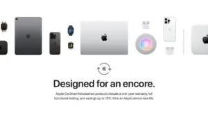 Sản phẩm tân trang của Apple so với Amazon và Walmart