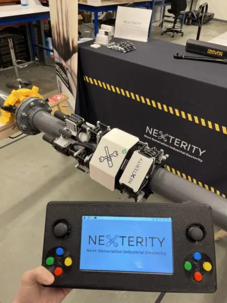 Nexterity muốn tự động hóa công đoạn lắp đặt ống khó khăn và nguy hiểm