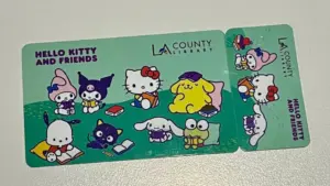 Thư viện Quận Los Angeles Sẽ Bổ Sung Thẻ Thư Viện Hello Kitty