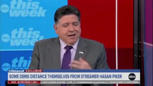 Thống đốc Illinois JB Pritzker né tránh câu hỏi về streamer Hasan Piker, nhấn mạnh cần ngăn chặn Tổng Thống Donald Trump