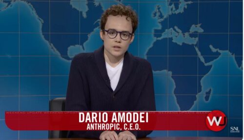 SNL chế nhạo Giám đốc điều hành Anthropic: ‘Tôi thúc giục bạn thúc giục tôi dừng lại’