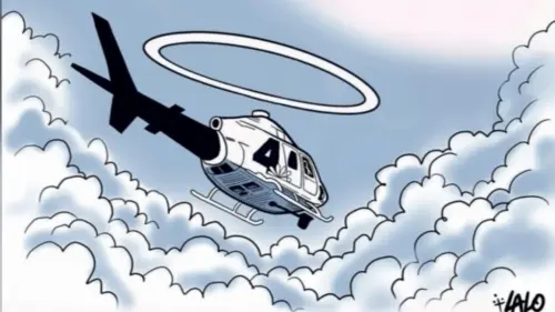 Họa sĩ Lalo Alcaraz Vẽ Tưởng Niệm Nhóm Phi Công NewsChopper 4