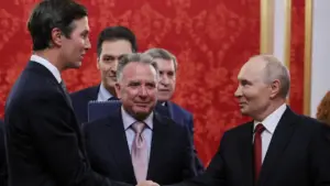 Hai Phái Viên Hoa Kỳ Gặp Tổng Thống Putin Thảo Luận Chiến Sự Ukraine
