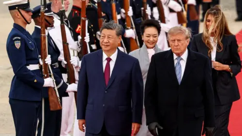 Tổng Thống Trump đón tiếp Chủ tịch Tập Cận Bình