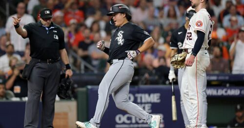 Chicago White Sox đánh bại Houston Astros 6-3 trong Trận 1 loạt AL Wild Card