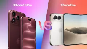 iPhone 18 Pro đấu iPhone Duo: So sánh điện thoại Pro mới của Apple với mẫu điện thoại gập đầu tiên