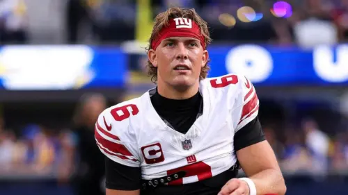 Chấn thương đầu gối của Jaxson Dart làm lu mờ chiến thắng của Rams trước Giants
