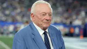 Ông Jerry Jones đưa ra cảnh báo ‘nguy hiểm’ sau khi Cowboys đánh bại Commanders nhờ ngày thi đấu lịch sử của Dak Prescott