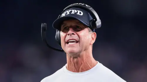 Huấn luyện viên John Harbaugh ra mắt thành công cùng New York Giants, đánh bại Dallas Cowboys