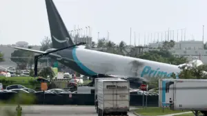 Hệ thống phanh máy bay Amazon gặp trục trặc trong vụ tai nạn thảm khốc tại Miami