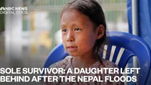 Người sống sót duy nhất: Con gái bơ vơ sau trận lụt Nepal