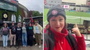 Cổ động viên bị trục xuất khỏi sân Portland Thorns vì trang phục ủng hộ thể thao nữ giới