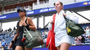 Cựu sao quần vợt Hsieh Su-wei và Ostapenko dính vào vụ khẩu chiến tại US Open