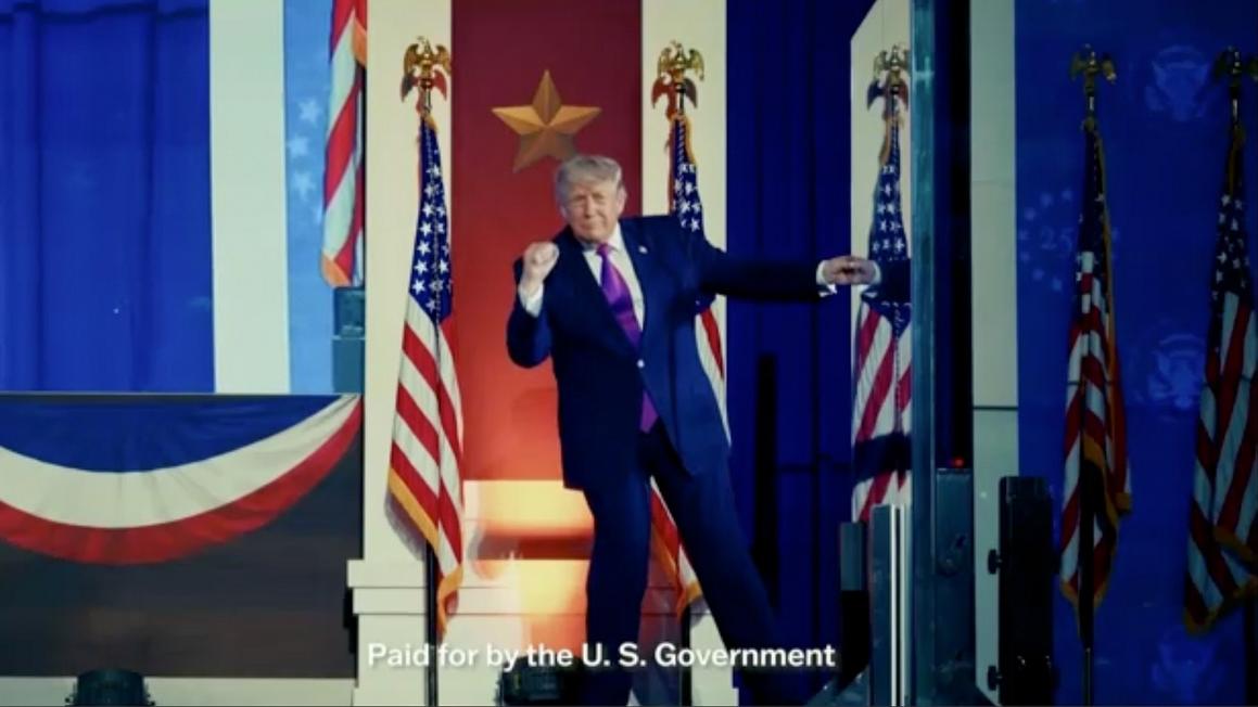 Bộ An ninh Nội địa Hoa Kỳ tài trợ chiến dịch quảng cáo ủng hộ Tổng Thống Donald Trump