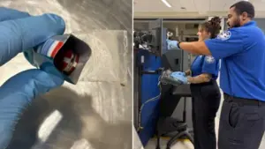 Dao bỏ túi giấu trong tuýp kem đánh răng bị hải quan Mỹ phát hiện