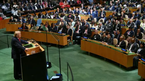 Tổng Thống Trump cho biết đội ngũ đã gặp phái đoàn Iran tại LHQ