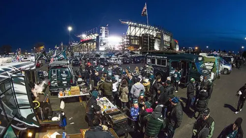 Thay đổi quy định đỗ xe cho các trận đấu của Eagles tại Trung tâm Thể thao Philadelphia