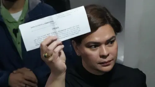 Phó Tổng thống Philippines Sara Duterte nộp tiền bảo lãnh sau lệnh bắt giữ