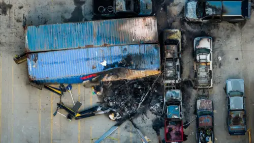 Trực thăng tin tức rơi tại Los Angeles, nơi khởi nguồn của “mắt trên trời”