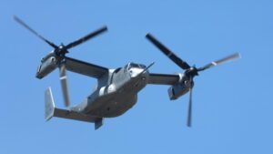 Máy bay Osprey của Thủy quân Lục chiến Hoa Kỳ bốc cháy trong lúc tập trận ở Bắc Carolina, 4 người bị thương