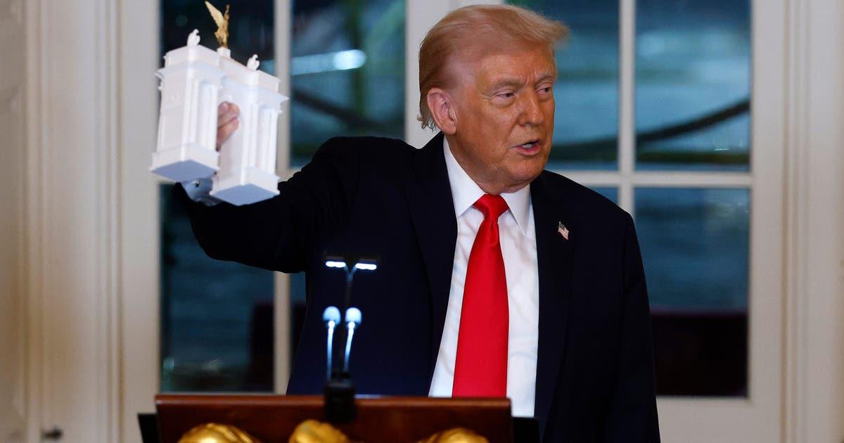 Tòa Quận Arlington kiện kế hoạch xây Khải Hoàn Môn của Tổng Thống Donald Trump