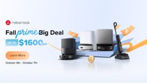 Giảm giá Lớn: Dịp Tuyệt Vời Nâng Cấp Máy Hút Bụi Tự Động Roborock Mùa Thu Prime Day