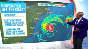 Bão Nor’easter Đổ Bộ Bờ Đông Hoa Kỳ, Gây Mưa Lớn và Gió Mạnh