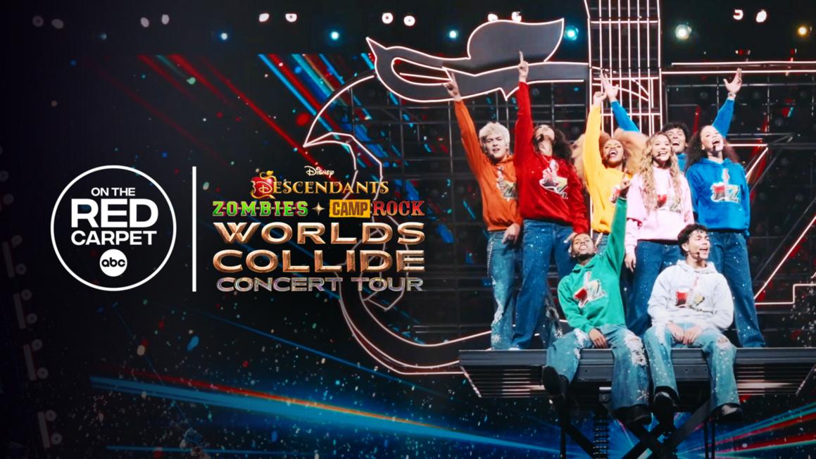 Stars Đằng Sau Sân Khấu Buổi Hòa Nhạc &#8216;Worlds Collide Concert Tour&#8217; Của Disney