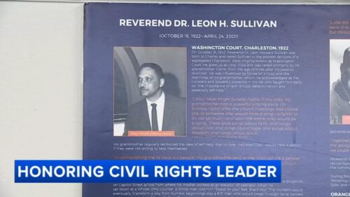 Hiện vật của Leon H. Sullivan được trưng bày vinh danh di sản nhà lãnh đạo dân quyền