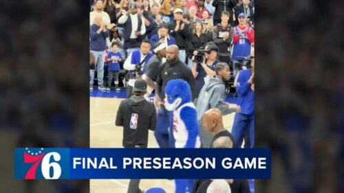 Người hâm mộ Sixers tập trung vào sức hút ngôi sao, sự gắn kết trong trận giao hữu cuối cùng