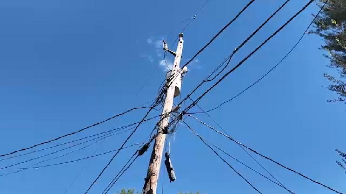 Cụ bà 81 tuổi ở Baytown lên tiếng về cột điện nghiêng trong sân nhà