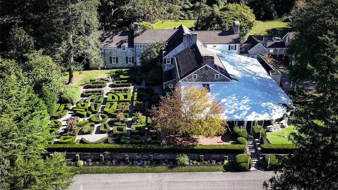 Khu vườn lịch sử Appleford Estate tại Pennsylvania