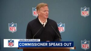 Ủy Ban NFL Sẵn Sàng Điều Tra Cách Chăm Sóc Y Tế Cầu Thủ Jalen Hurts