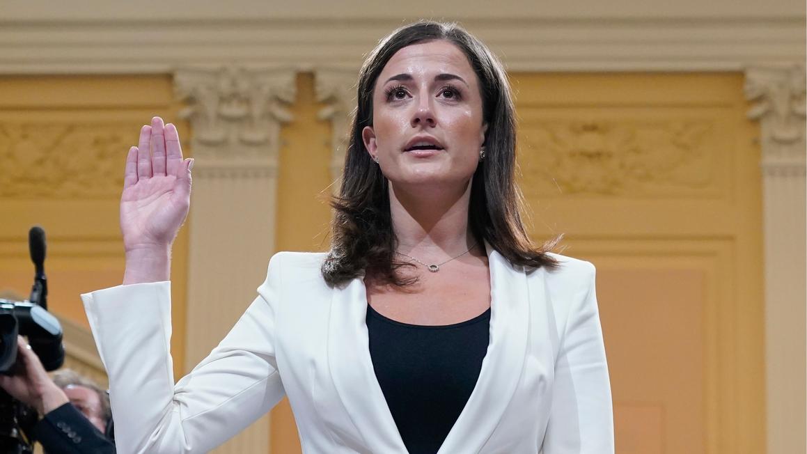 Bộ Tư pháp Hoa Kỳ thất bại trong việc truy tố cựu cố vấn của ông Trump, Cassidy Hutchinson