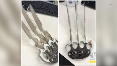 Dao găm kiểu Wolverine được tìm thấy trong túi xách tại an ninh sân bay Seattle