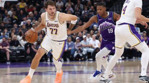 Luka Dončić ghi 52 điểm, dẫn dắt Lakers thắng Jazz