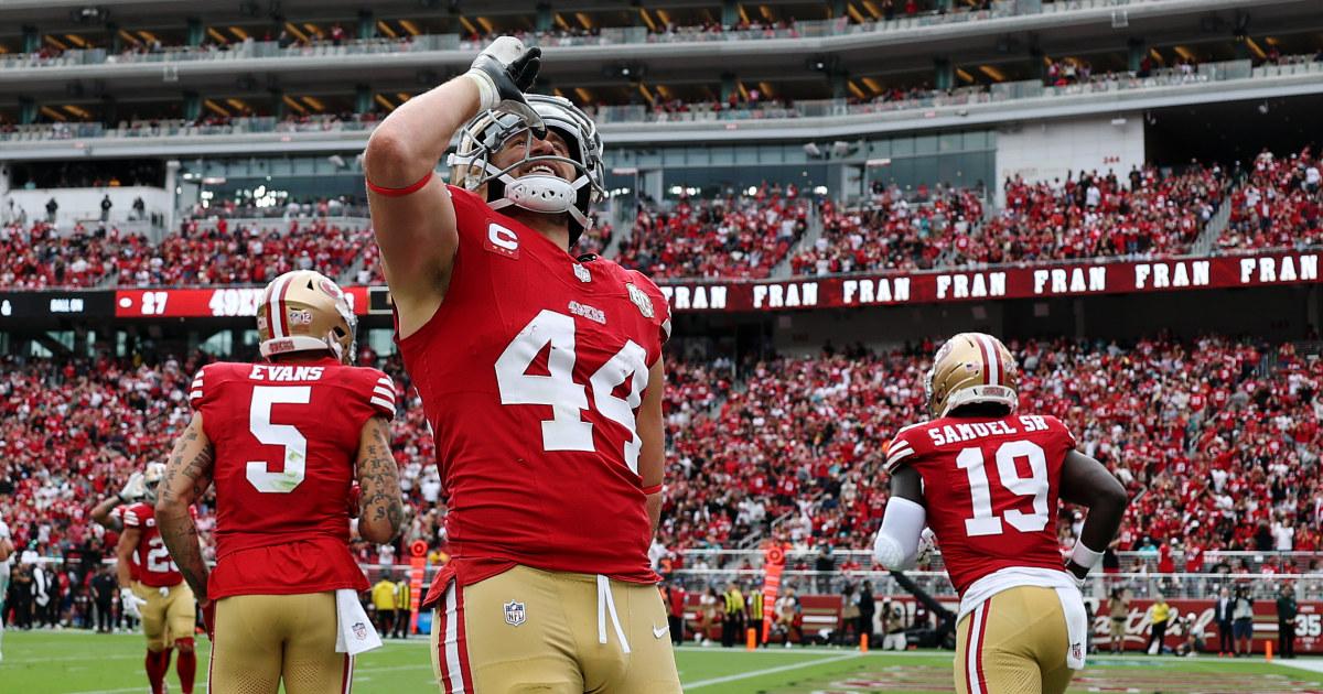 NFL bãi bỏ khoản phạt 15.000 đô la đối với Kyle Juszczyk của 49ers