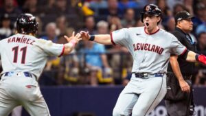 Guardians đánh bại Rays 7-3 trong Game 1 ALCS