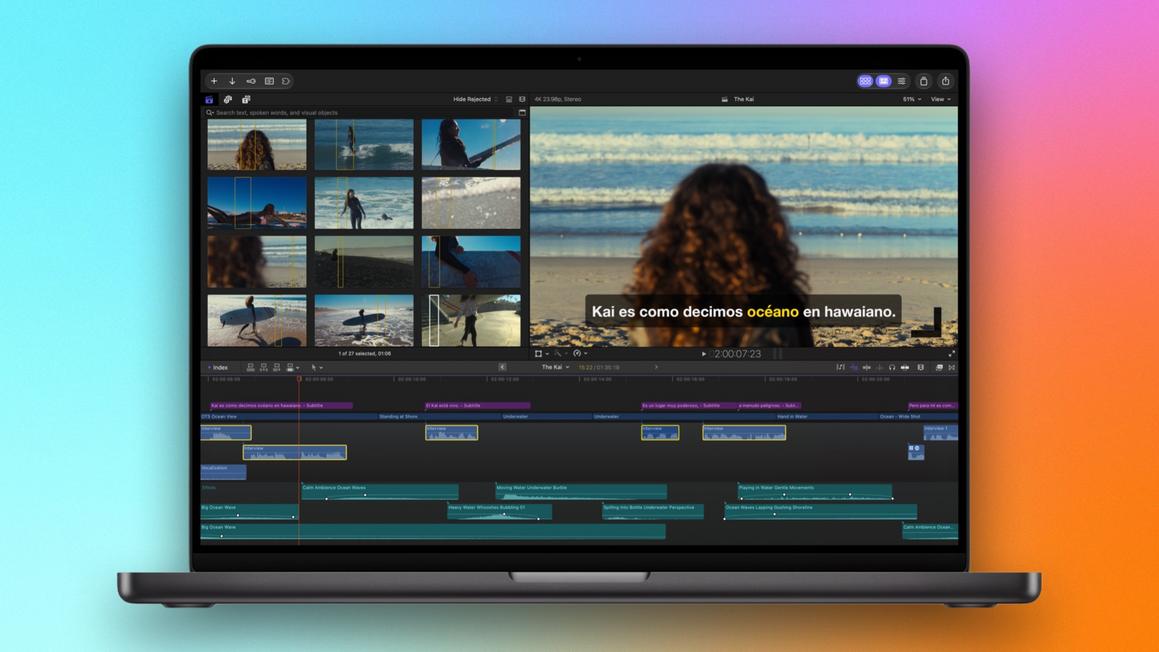 Apple Creator Studio Cập Nhật: Tích Hợp MotionVFX và Trợ Lý AI Cho Người Dùng