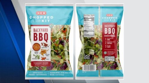 H-E-B thu hồi sản phẩm salad vì nghi có đậu nành và hạnh nhân chưa khai báo