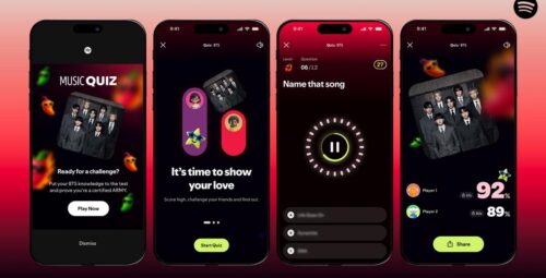 Spotify ra mắt trò chơi âm nhạc mới kiểm tra kiến thức người dùng