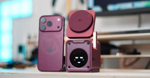 Sạc Kuxiu D5 màu Đỏ Rượu Vang ra mắt, tương xứng iPhone 18 Pro