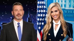 Nhà Trắng Bác Bỏ Lời Công Kích Của Jimmy Kimmel Nhắm Vào Nữ Thư Ký Báo Chí Mới