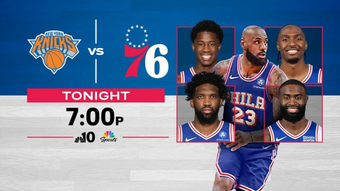 Xem Trận Sixers Đấu Knicks Trên NBC10 Và Peacock