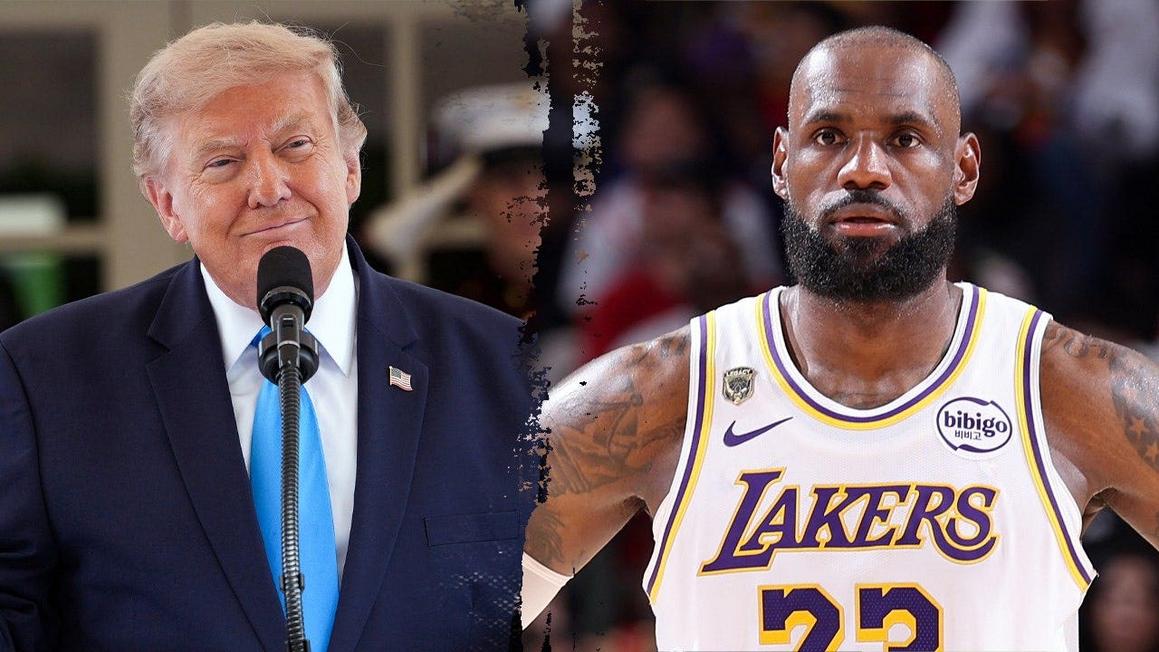 Báo ESPN bị chỉ trích vì tựa đề về Tổng Thống Trump, LeBron và Quốc ca